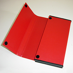 Teczka z plastikowymi bokami